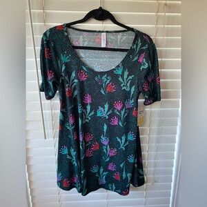 Accepting offers- LuLaRoe Floral Print Women's Top